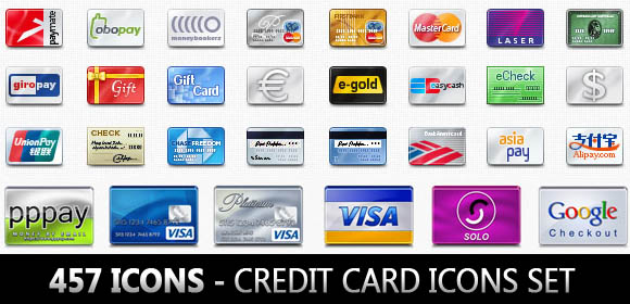 credit card icon. credit-card-icons