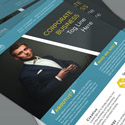 Post thumbnail of Free A4 Corporate Flyer PSD Template