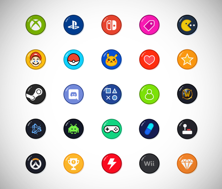 Latest Different Game Icons Free Download