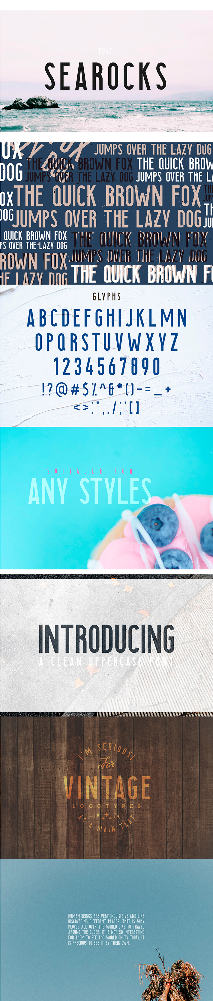 Free Download Awesome Searocks – Clean Font For Designers