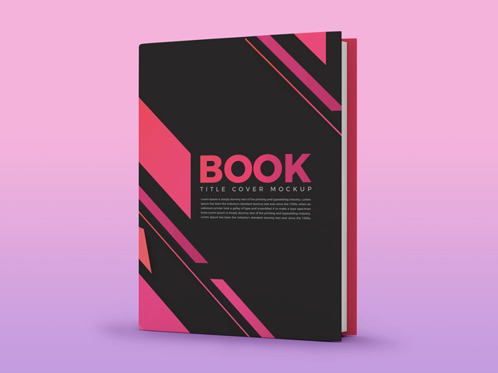 Creative Book Title & Book Cover Mockup Free Download (PSD)