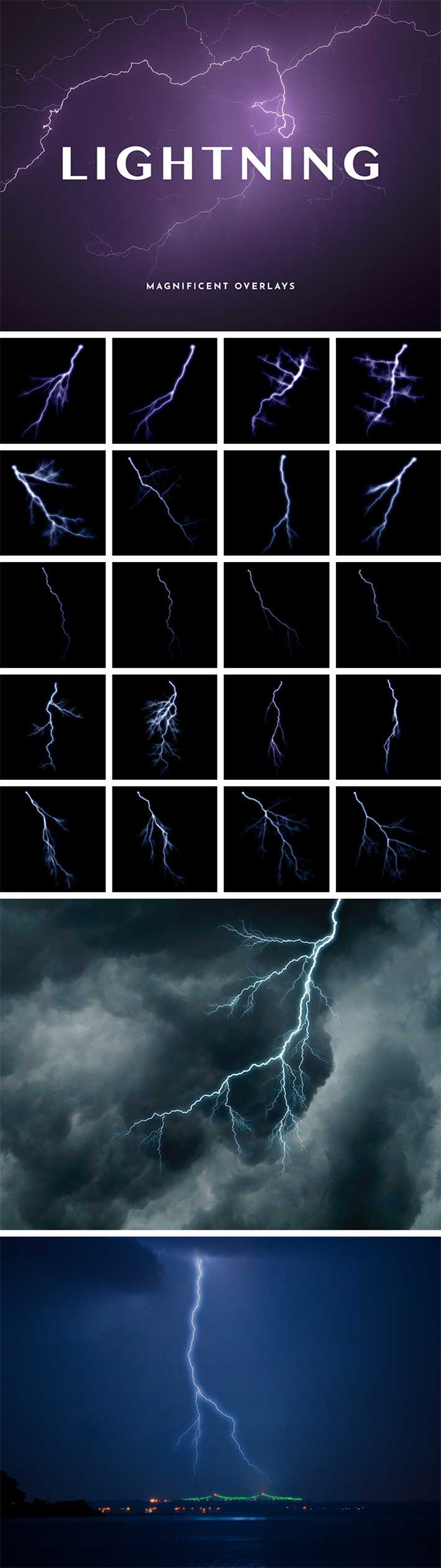 Freebie : Amazing Lightning Effects For Designer