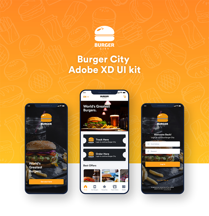 Free Download Creative Burger Store Mobile App