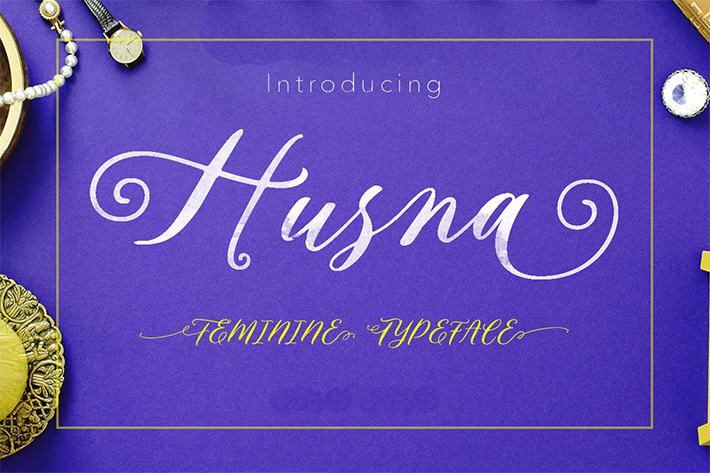 Creative Husna Script Free Font