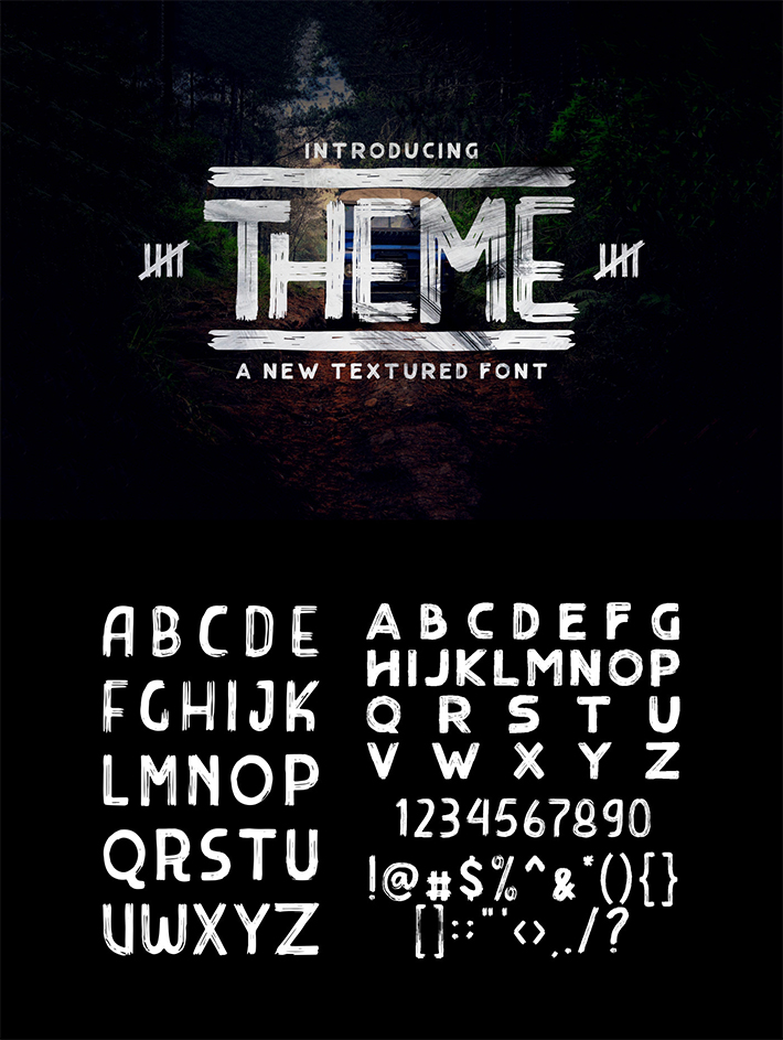 Free Download Elegant Textured Display Font For Designers