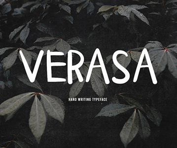 Creative Verasa Hand Writing Font Free Download