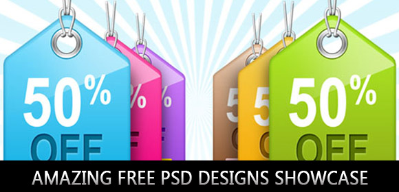 Amazing Free PSD Designs Showcase