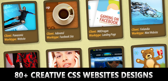 CSS Website Designs:80+ Creative CSS Websites Designs