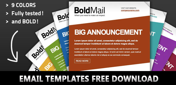PSD Email Templates: 100+ Free Download HTML Email Templates