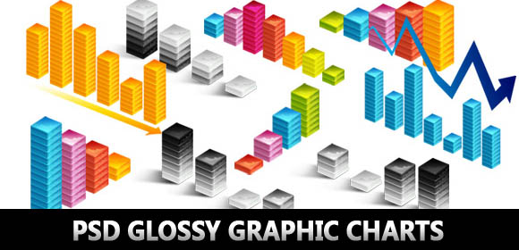 PSD-Glossy-Graphic-Charts