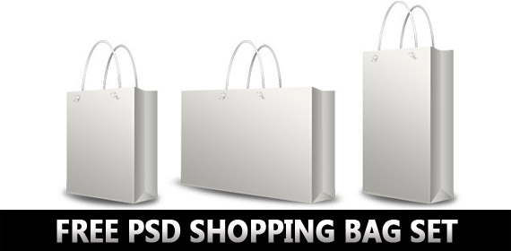 free-psd-shopping-bags