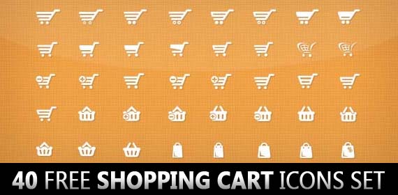 free-shopping-cart-icons-set