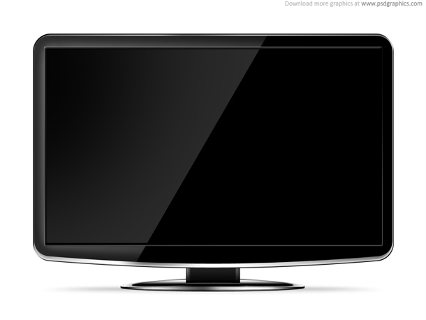 LCD HD TV  PSD