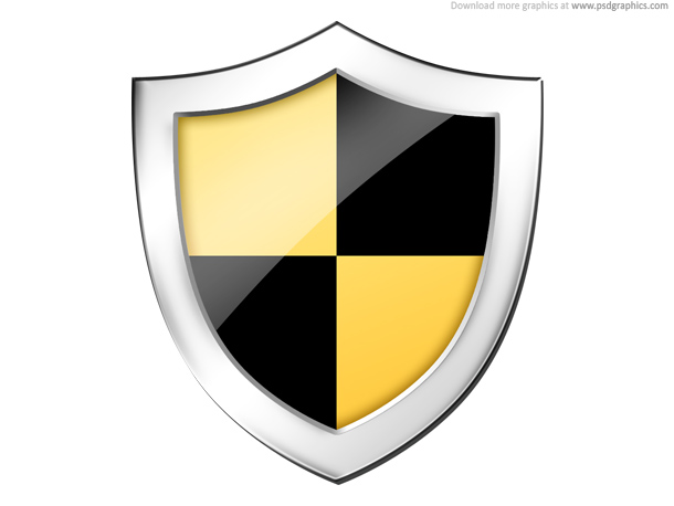 Shield, securtiy icon PSD