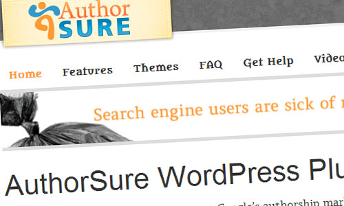 AuthorSure wordpress plugin