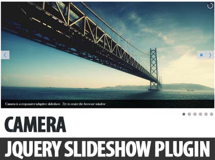 jQuery Slideshow Plugin With Huge Effects :Camera