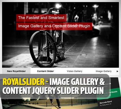Professional Image Gallery and Responsive Content jQuery Slider Plugin: RoyalSlider