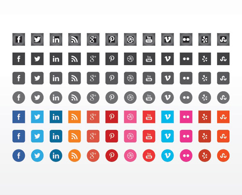 45 Free Flat Icons Sets-22