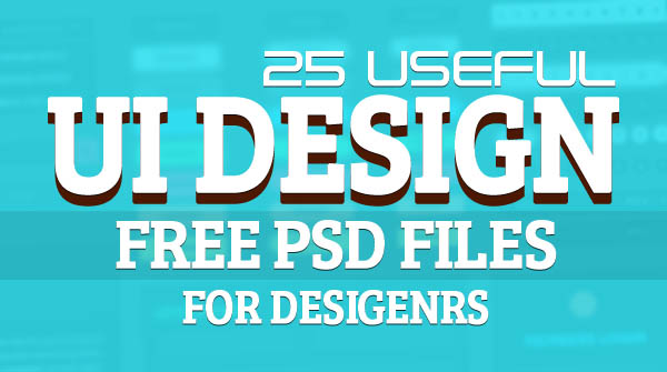 Free Psd Files for UI design