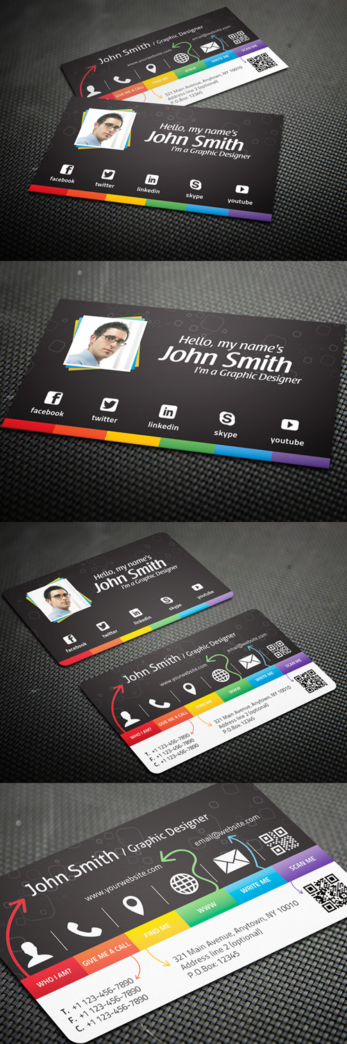 Creative Business Card for Graphic Designers