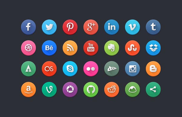 Social-Media-Icons-round