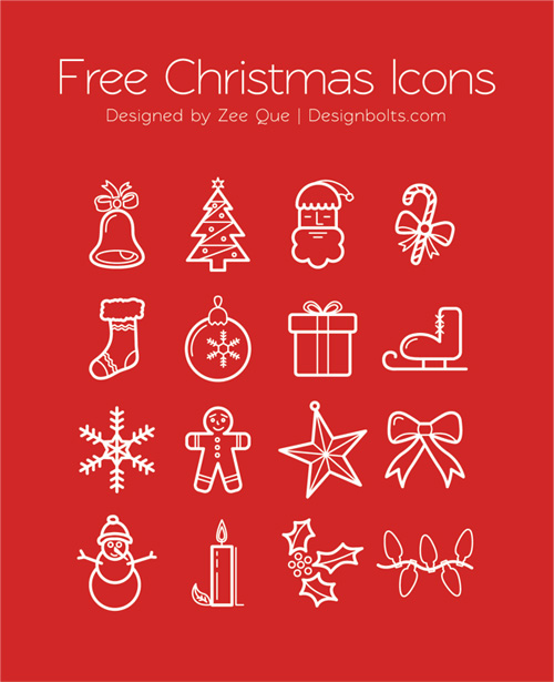 free Christmas icons set-3