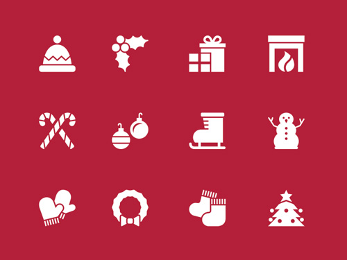 free Christmas icons set-4