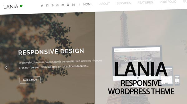 Lania Responsive WordPress Theme