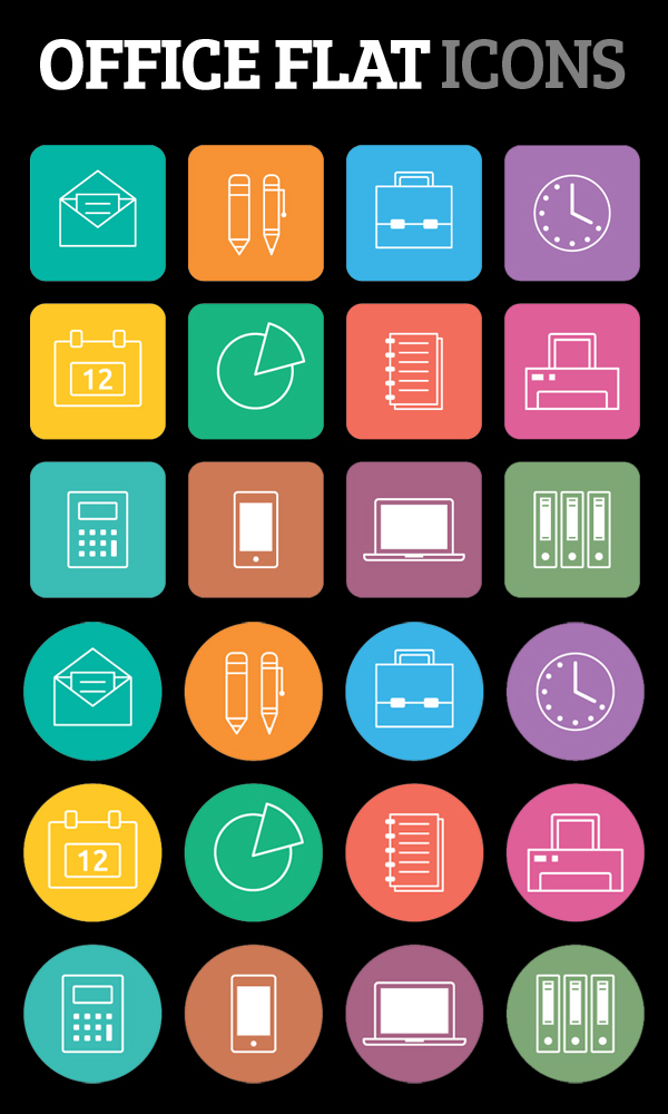 Flat-Icons-for-Office-App-Preview-1