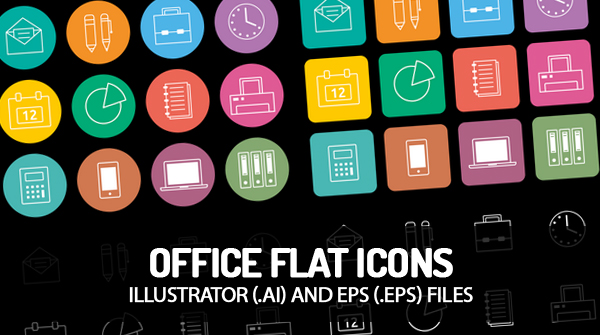 office-flat-icons