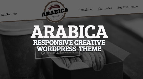 Arabica WordPress Theme