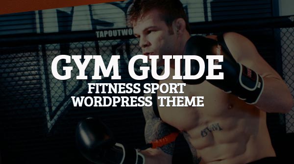 Gym Guide WordPress Theme
