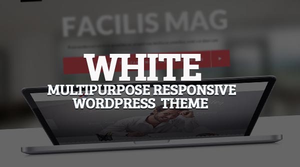White WordPress Theme