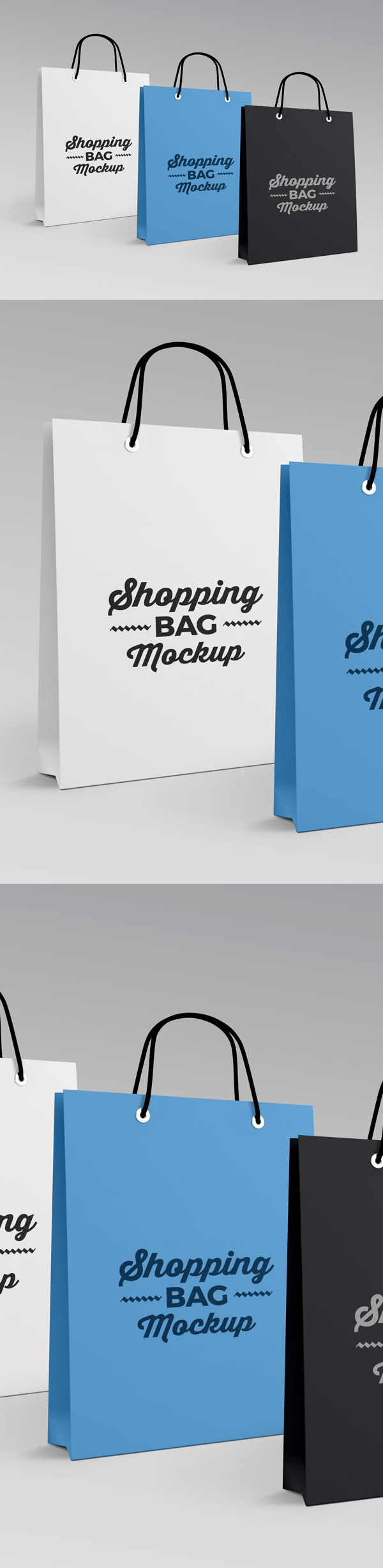 Free Paper Bag PSD Mockup
