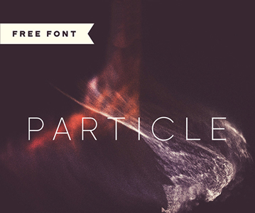 Free Particle – Exclusive Font Download (Freebie)