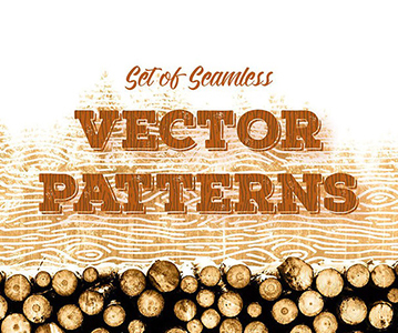 Free Forest Land Vector Kit Graphic & Pattern Desgin