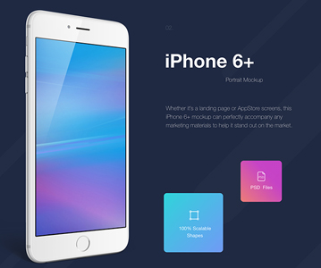 Creative iPhone Mockups Template Download Free [PSD]