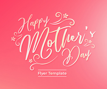 Creative Mothers Day Flyer Template Download PSD