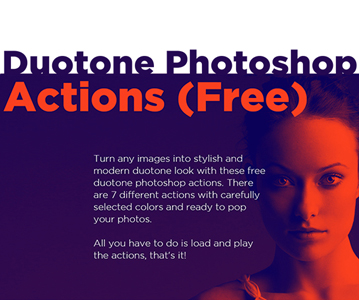 Professional 7-Photoshop Actions Free download (PSD)