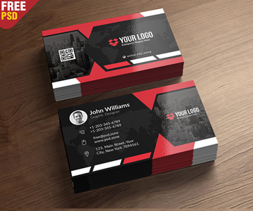 Creative Business Card Templates Download Free PSD