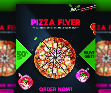 Freebie : Restaurant Flyer Template Design Free Download (PSD)