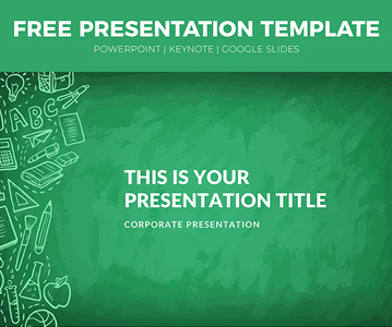 Creative Business Presentation Web Design Template Free Download