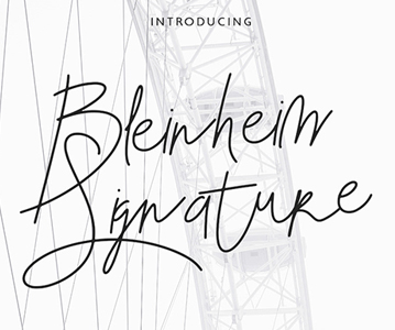 Stylish Signature Font Free Download