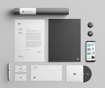 Awesome Branding Stationery Mockup Free Download (PSD)