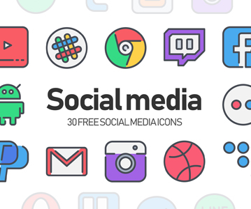Creative Social media Icons Free Download