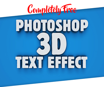 Freebie : Awesome Text Effect For Designers (3D)