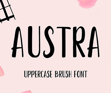 Free Download Awesome Austra Brush Font