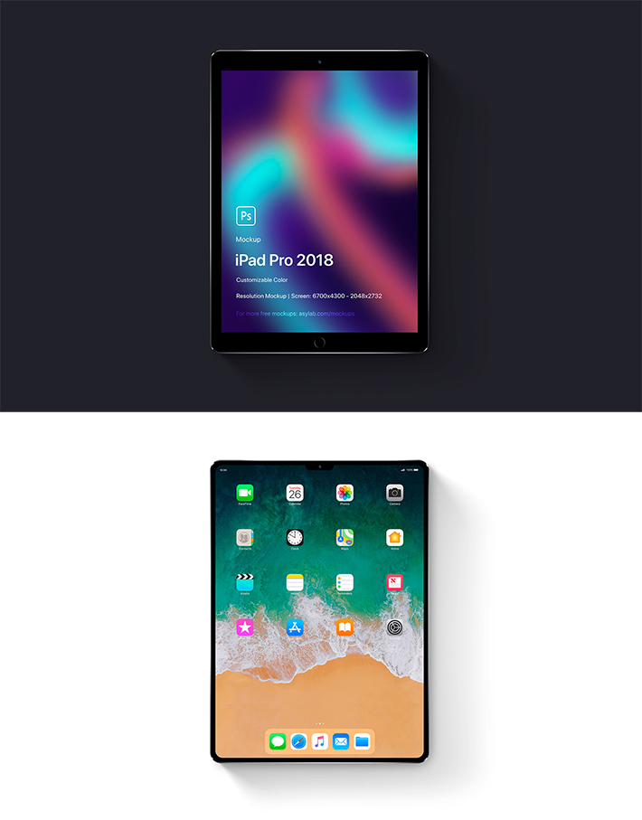 Awesome 6 Apple Devices PSD Mockups