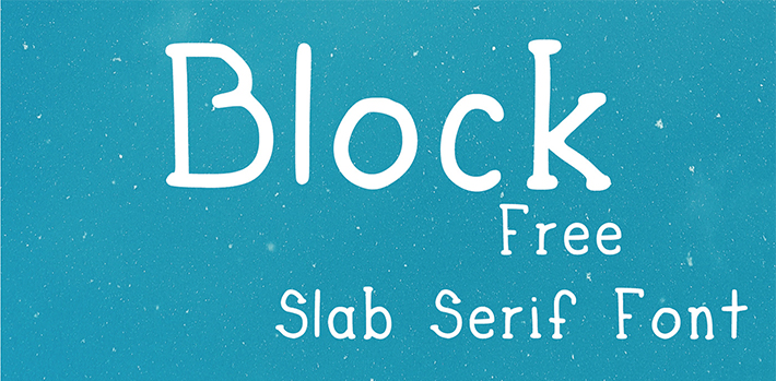 Awesome Block Display Font