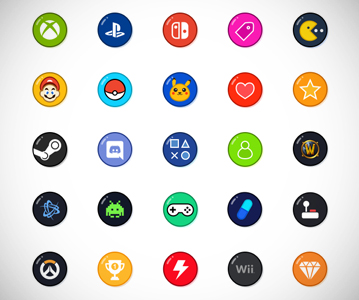 Latest Different Game Icons Free Download